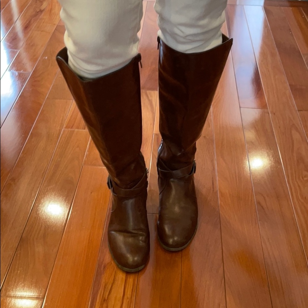 🟡 Brown Riding Boots - Picture 9 of 12